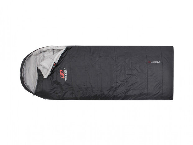 slaapzak Ranger 200 dames 230 cm polyester antraciet