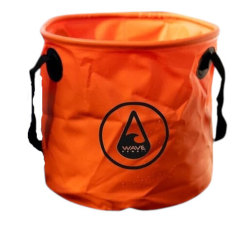 opvouwbare emmer waterdicht 35 x 30 cm oranje