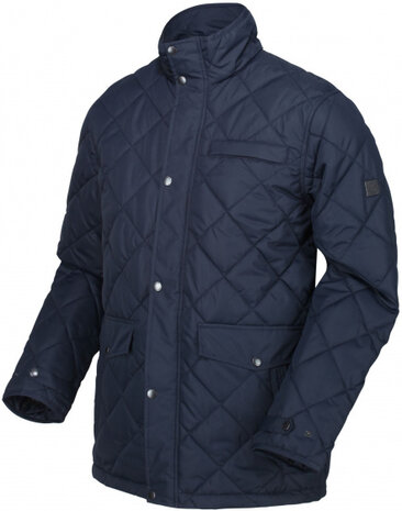 jas Locke heren polyester navy maat 40