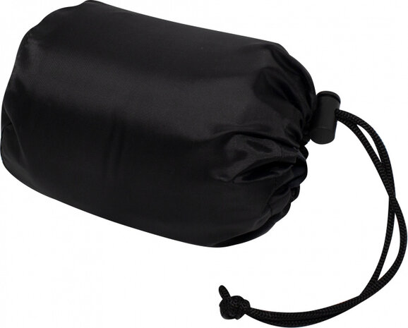 voetpomp SI Relax 42 x 10 cm polyester zwart