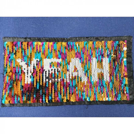 strandtas Yeah 54 x 14 x 39 cm textiel blauw