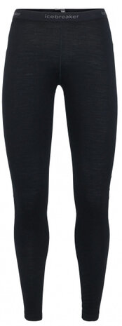 thermolegging BodyFit 200 dames merinowol zwart mt XL