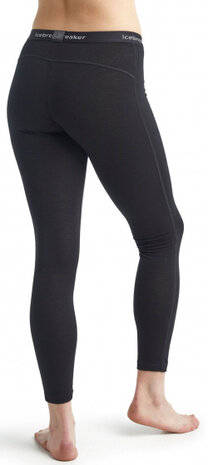thermolegging BodyFit 200 dames merinowol zwart mt XL