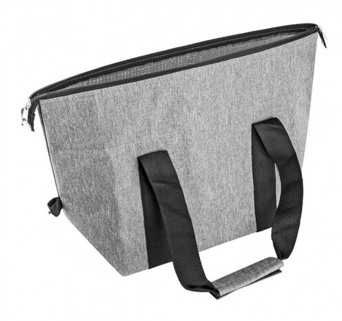 koeltas 22 liter PVC/aluminium grijs/zwart