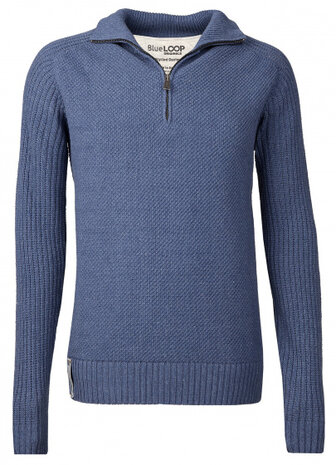 outdoortrui The Traveller heren wol blauw mt M
