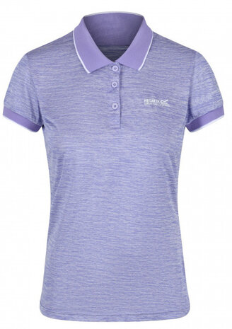 poloshirt Remex II dames polyester lila maat 36