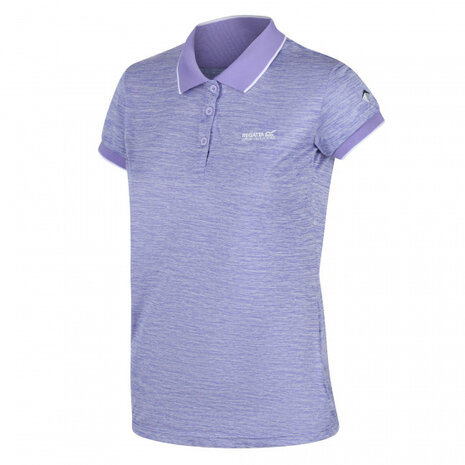 poloshirt Remex II dames polyester lila maat 36