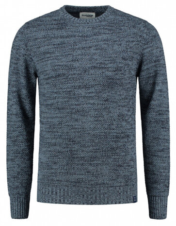 outdoortrui Forest heren wol blauw maat XXL