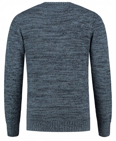 outdoortrui Forest heren wol blauw maat XXL