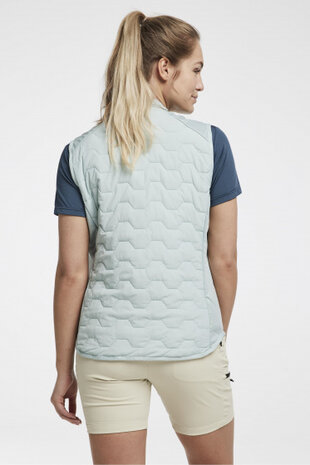 bodywarmer Lennox dames polyester lichtgrijs maat S