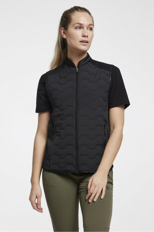 bodywarmer Lennox dames polyester zwart maat XL