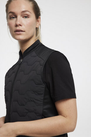 bodywarmer Lennox dames polyester zwart maat XL