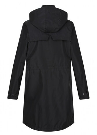 outdoorjas Abiela dames polyester zwart maat 36