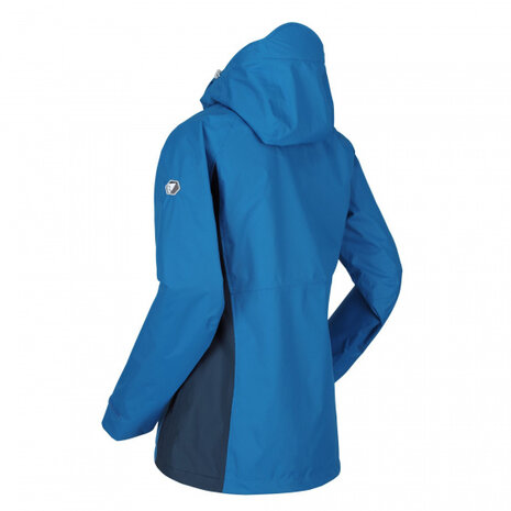 outdoorjas Highton Stretch II dames blauw maat 44