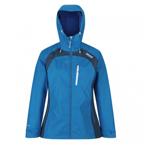 outdoorjas Highton Stretch II dames blauw maat 44