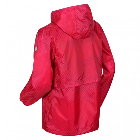 outdoorjas Bagley junior polyester rood 5-6 jaar