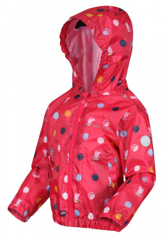 regenjas Muddy Puddle junior polyester rood mt 2-3 jaar