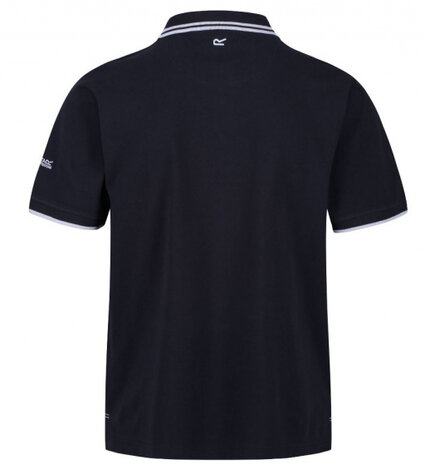 poloshirt Talcott II heren katoen marineblauw maat S