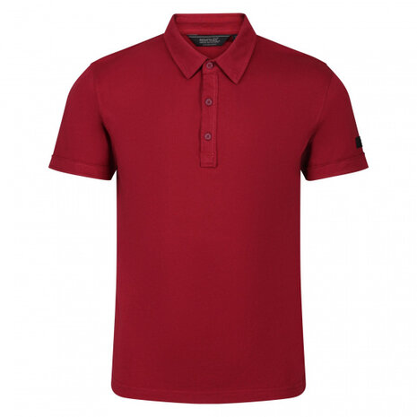 poloshirt Taiden II heren katoen rood maat 42