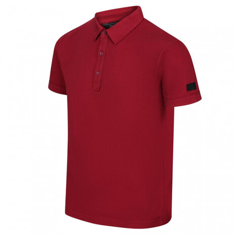poloshirt Taiden II heren katoen rood maat 42