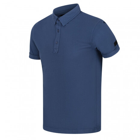 poloshirt Taiden II heren katoen donkerblauw maat 38