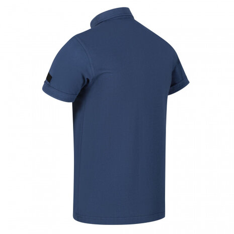 poloshirt Taiden II heren katoen donkerblauw maat 44