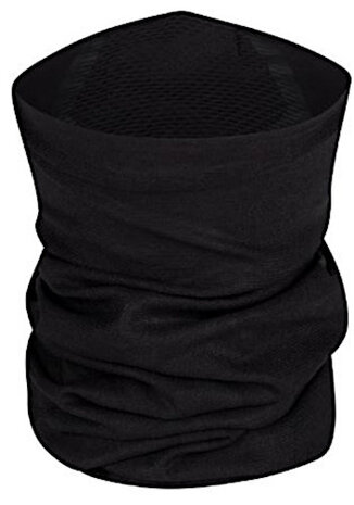 mondmasker Filter Tube polyester zwart maat M/L