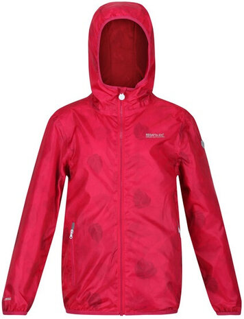 regenjas Lever junior polyester roze maat 164/170
