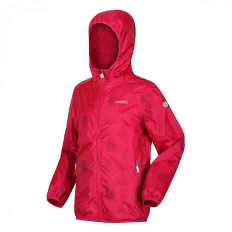 regenjas Lever junior polyester roze maat 164/170