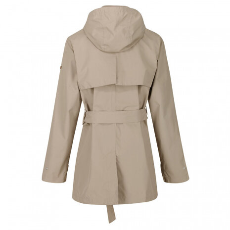 regenjas Garbo dames polyester beige maat 38