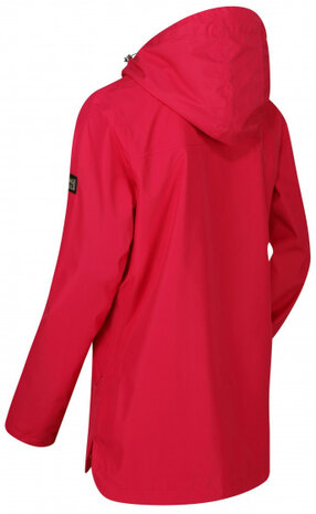 jas Bertille dames waterdicht polyester roze maat 46