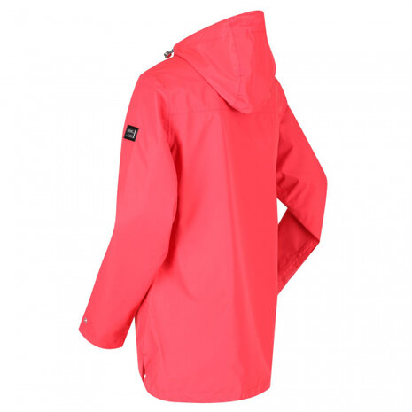 jas Bertille dames waterdicht polyester zalmroze maat 42