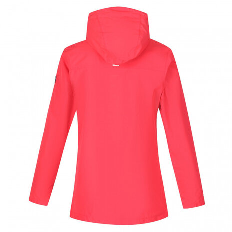 jas Bertille dames waterdicht polyester zalmroze maat 42
