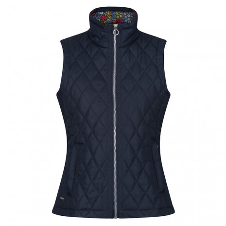 bodywarmer Charna dames polyester navy maat 40
