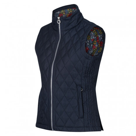 bodywarmer Charna dames polyester navy maat 40