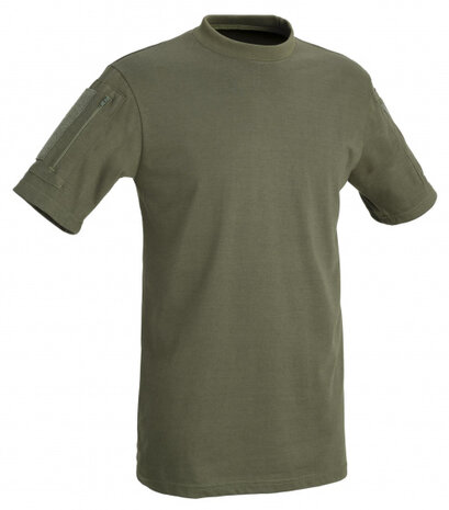 outdoorshirt Tactical kort heren katoen groen maat XS