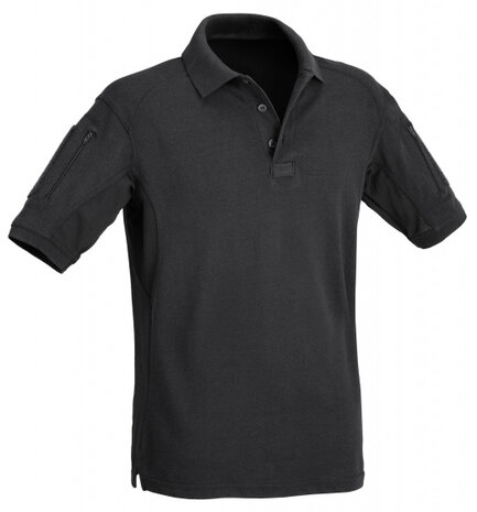 poloshirt Tactical heren polykatoen zwart maat 3XL