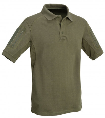 poloshirt Tactical heren polykatoen groen maat XS