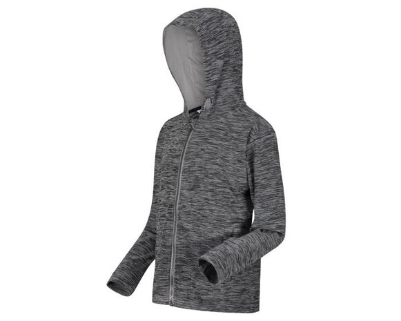 vest Harlem junior polyester grijs maat 146/152