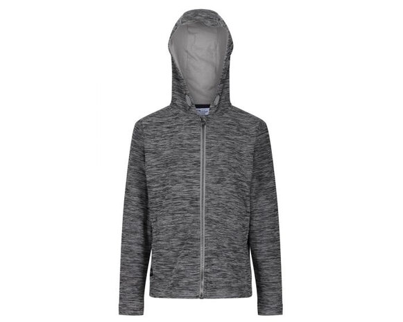 vest Harlem junior polyester grijs maat 146/152