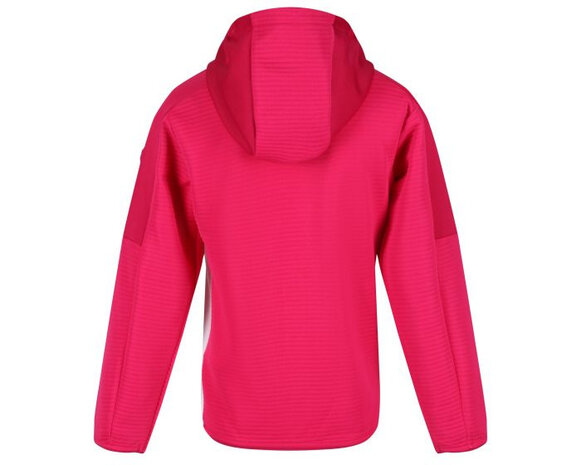 fleecevest Jenning junior polyester roze maat 98/104