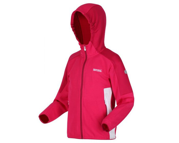 fleecevest Jenning junior polyester roze maat 170/176