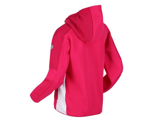fleecevest Jenning junior polyester roze maat 170/176