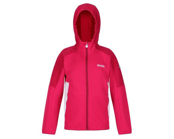 fleecevest Jenning junior polyester roze maat 170/176