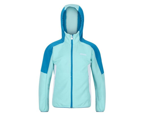 fleecevest Jenning junior polyester blauw maat 110/116