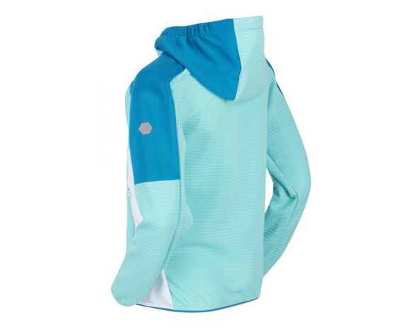 fleecevest Jenning junior polyester blauw maat 146/152