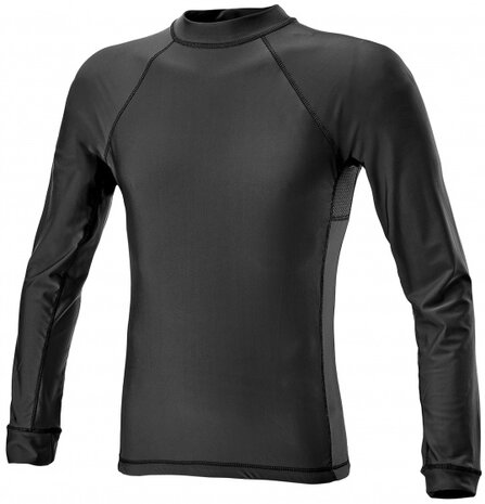 longsleeve Manica heren lycra zwart maat XXL