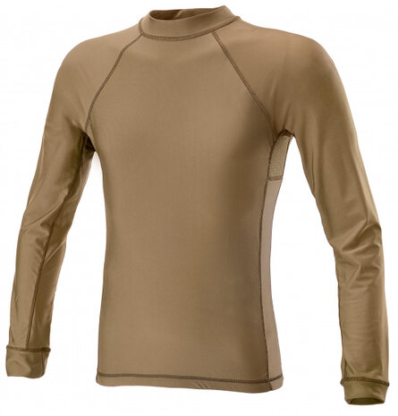 longsleeve Manica heren lycra lichtbruin maat XL