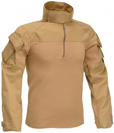outdoortrui Combat heren polykatoen lichtbruin maat L