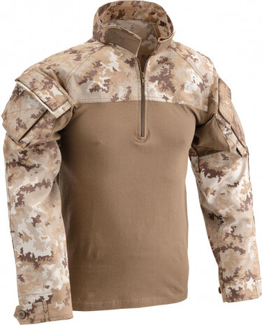 outdoortrui Combat heren polykatoen lichtbruin mt XS